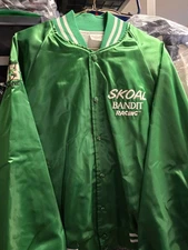Harry Gant Skoal Bandit Racing #33 Embroidered Satin Jacket Large