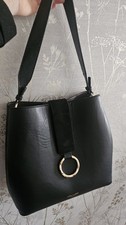 Luela GREY black Shoulder Bag