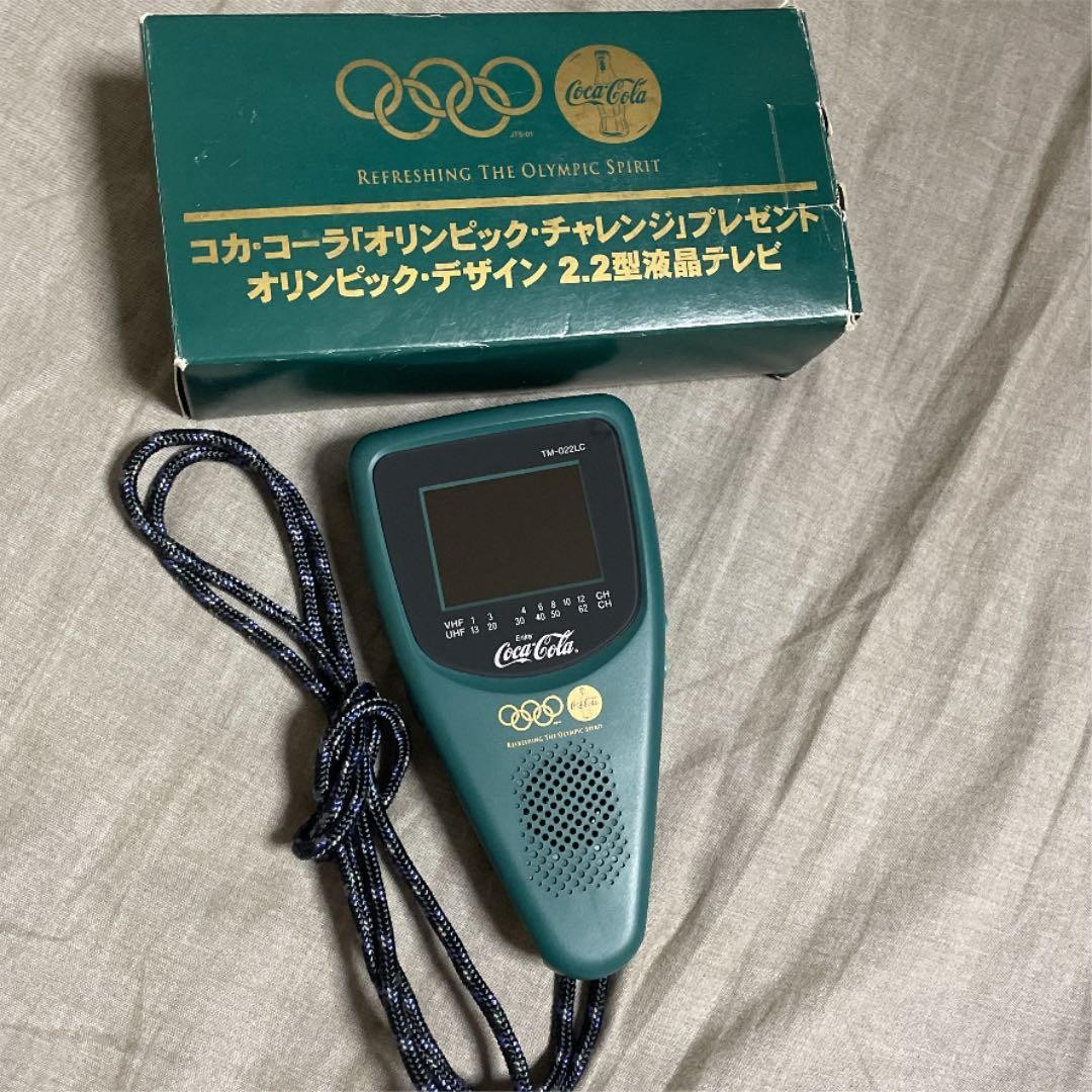 コカ・コーラ アトランタオリンピック 2.2型液晶テレビ Coca-Cola Atlanta Olympics 2.2-inch LCD TV | eBay