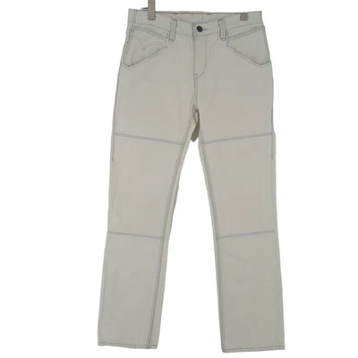 Levi's Vintage Jeans 511 Homme Slim Straight Beige W34 L32 - Photo 1/4