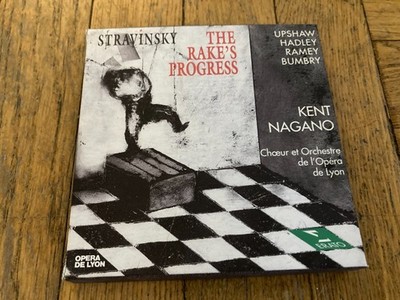 STRAVINSKY: The Rake's Progress / Ramey / Upshaw / Hadley / Nagano (CD, 1996)