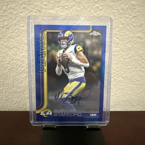 2025 Topps Matthew Stafford Blue (Raw)