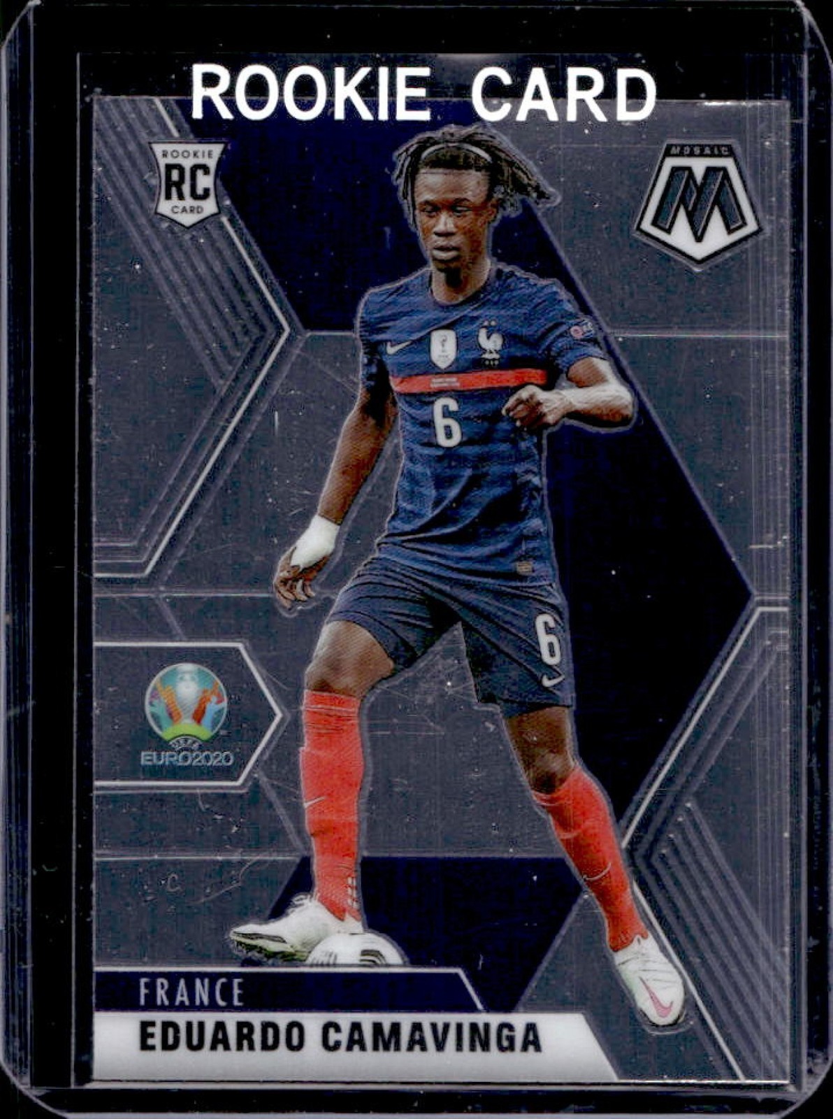 2021 Mosaic UEFA EURO Eduardo Camavinga RC Rookie #111 France