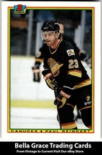 1990-91 Bowman #60 Paul Reinhart Vancouver Canucks NHL Hockey