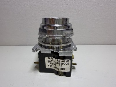 CUTLER-HAMMER PUSH BUTTON RESET SWITCH BLACK 10250T/91000T EATON