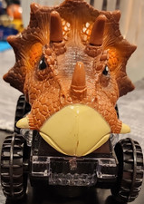 Adventure Force Dinosaur Triceratops Toy Car w/ Wheels Brown Black