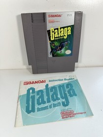 Galaga: Demons of Death - NES Nintendo libretto istruzioni gioco originale