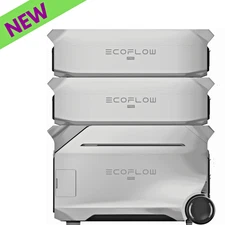 Qty 2 EcoFlow DELTA Pro 3 Power Stations + Qty 2 Smart Extra Batteries