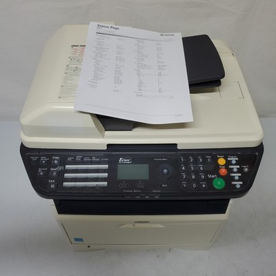 Kyocera Ecosys FS-1135MFP Black White Laser Printer NO TONER/DRUM