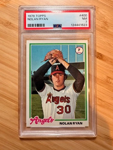 1978 TOPPS #400 NOLAN RYAN PSA NM 7 !!!