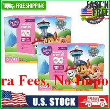 2 PACK Parent's Choice Paw Patrol Training Pants for Girls, 3T/4T, 86 Count, NEW