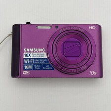 Samsung Digital Camera ST200F 16.1MP Purple Tested English Language