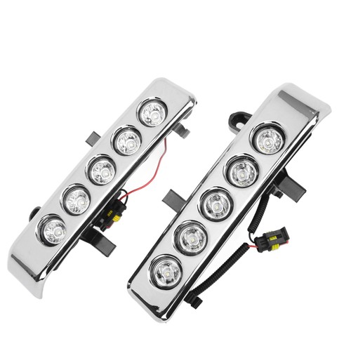 ˘1 Pair LED Daytime Running Light Foglamp For Land Cruiser VDJ 70 Series LC70 - Picture 12 of 12