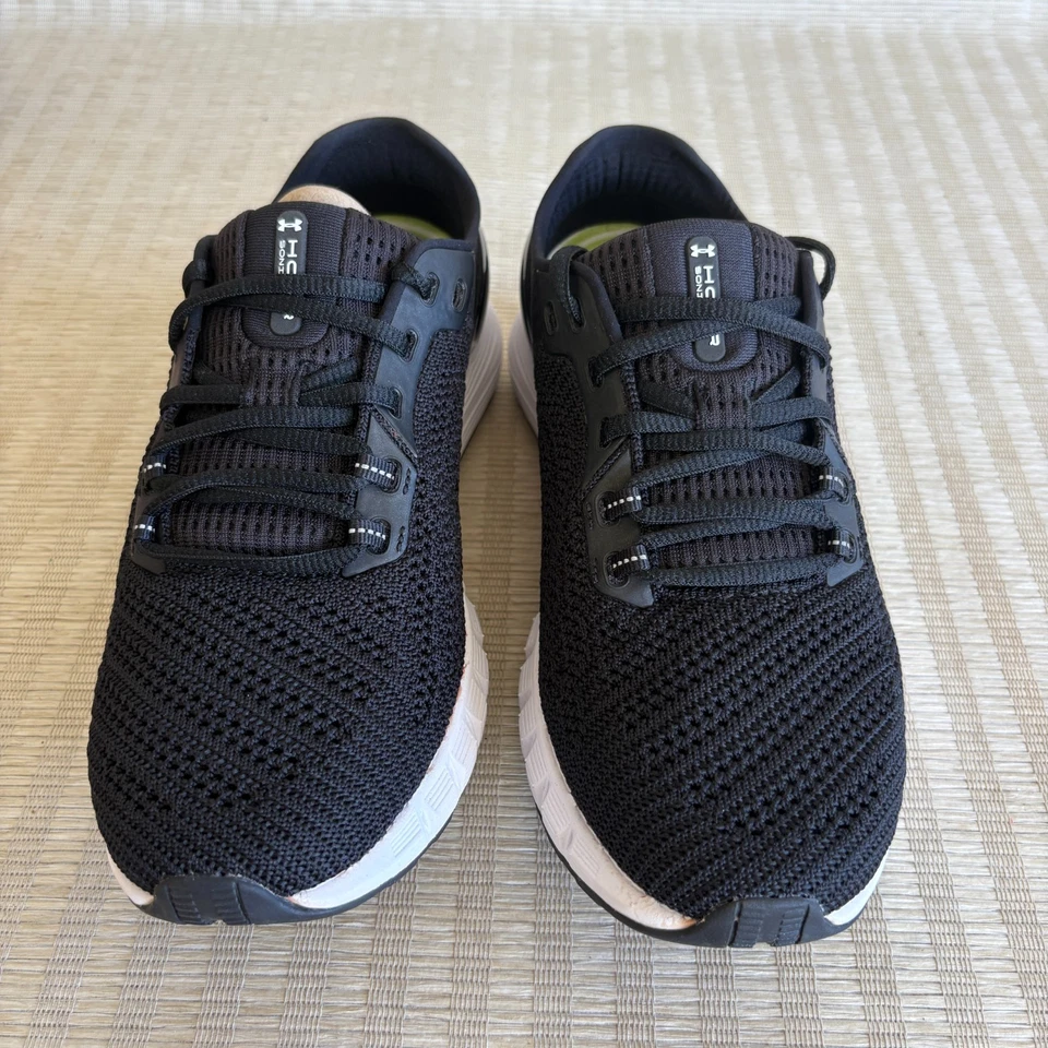 Under Armour UA HOVR Sonic 2 Shoes Womens Size 8.5 Black Sneakers 3021588-003 - Image 3 of 4