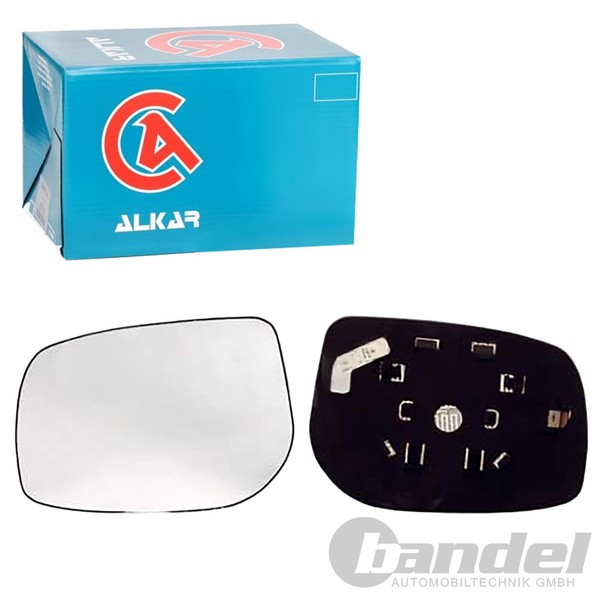Alkar Spiegelglas Beheizbar Konvex Links Passend FüR Toyota Yaris | 6431267-image