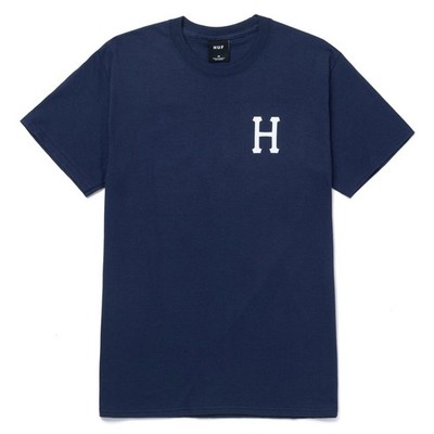 HUF Essentials Classic H T-Shirt navy