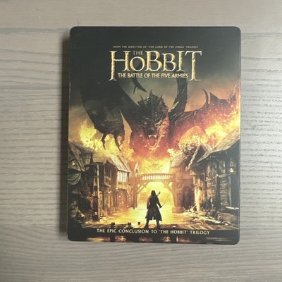The Hobbit: The Battle of the Five Armies Limited Edition Steelbook Blu Ray