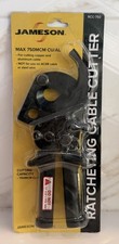Jameson Ratcheting Cable Cutter Rated For 750MCM Copper & Aluminum Cables Heavy