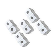 2x2 Staple Paper Coin Holder Penny/Cent 500 Pack Cent Red 2 x 2