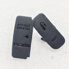 NEW USB /HDMI-compatible MIC Rubber Cover For Canon EOS 650D / 700D Camera Parts