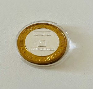 Las Vegas Hilton .999 Silver Strike 0.6oz Starlight Express Dinah 90s VTG As-Is