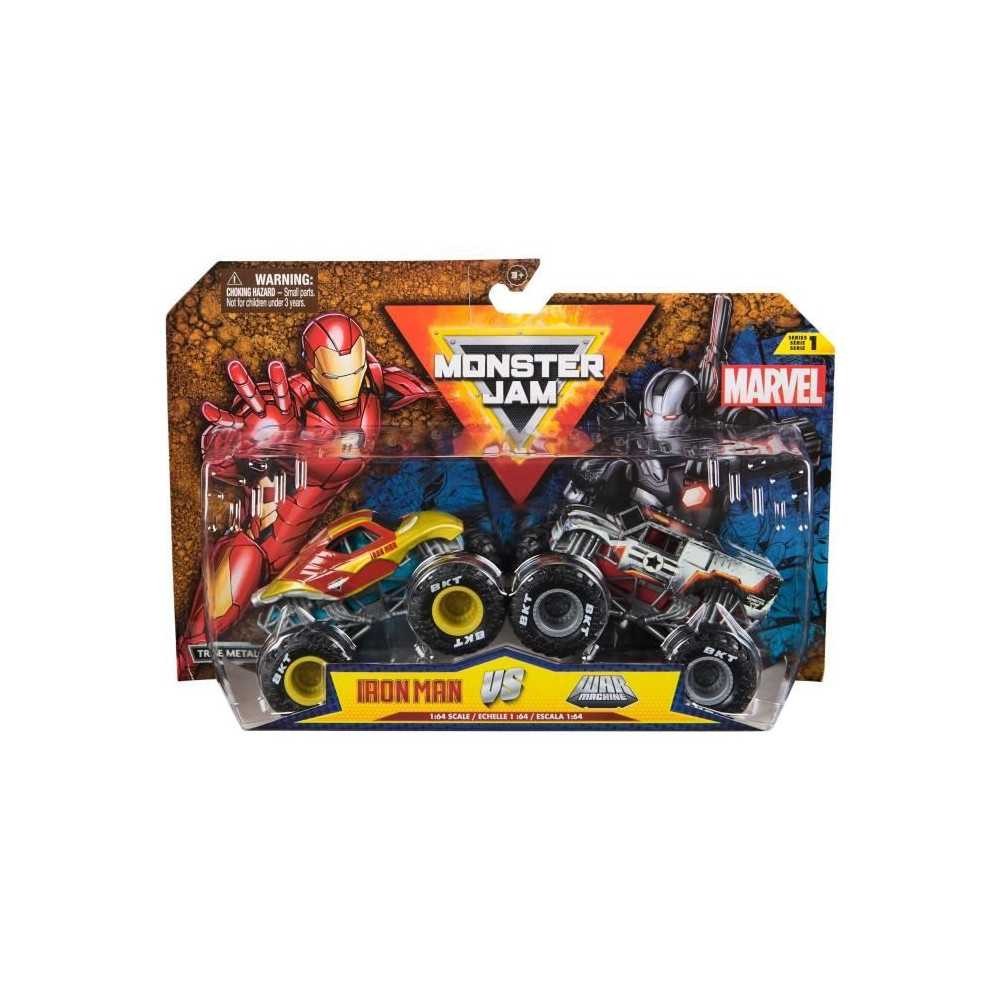 2 Véhicules 1:64 Marvel voiture miniature moulée sous pression pack de deux