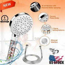 Filtered Shower Head with Handheld High Pressure,5-Spray Modes for Bathroom,a