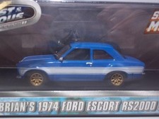 1/43 Scale Fast & Furious Brain's 1974 Ford Escort RS2000 MKI - Greenlight - MIP