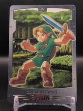 Link No.35 The Legend of Zelda Ocarina Card Carddass BANDAI 1999 Japan TCG B1