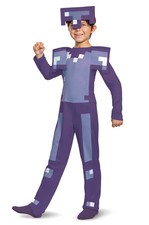 Minecraft Enchanted Diamond Armor Classic Child Costume