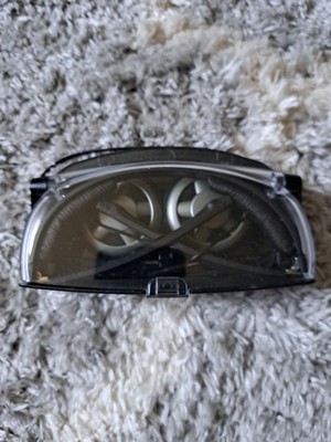 Sennheiser PX On-Ear Headphones Black Foldable Wired Headset  With Case