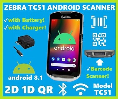  Zebra TC21 / TC26 / TC20 Wireless Android Handheld 2D/1D/QR Barcode Scanner!  