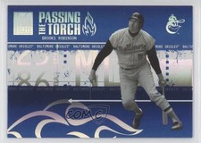 2005 Donruss Elite Passing the Torch Blue Scott Rolen Brooks Robinson HOF 04br