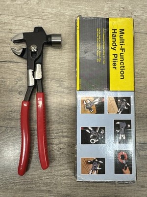 VTG Multi-Function Handy Plier Multi-Tool Hammer Wrench Nail Puller Wire Cutter+