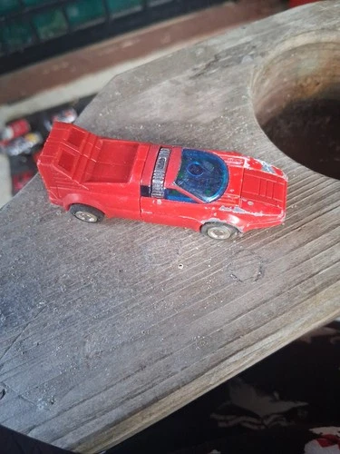 Vintage Tonka Gobots Popy Red Super Car Turbo 1982 Complete