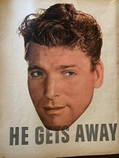 Burt Lancaster, Full Page Vintage Pinup, aa