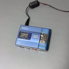 SONY MZ-R50 Portable MD Recorder MD Walkman Recording Playback Tested Japan