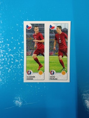 Panini Euro 2016 Swiss Star Edition Sticker n 382 Darida/Pavelka Ceska Republika