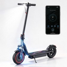 500W Electric Scooter for Adults, 21Miles 19MPH 10'' Folding Adult E-Scooter