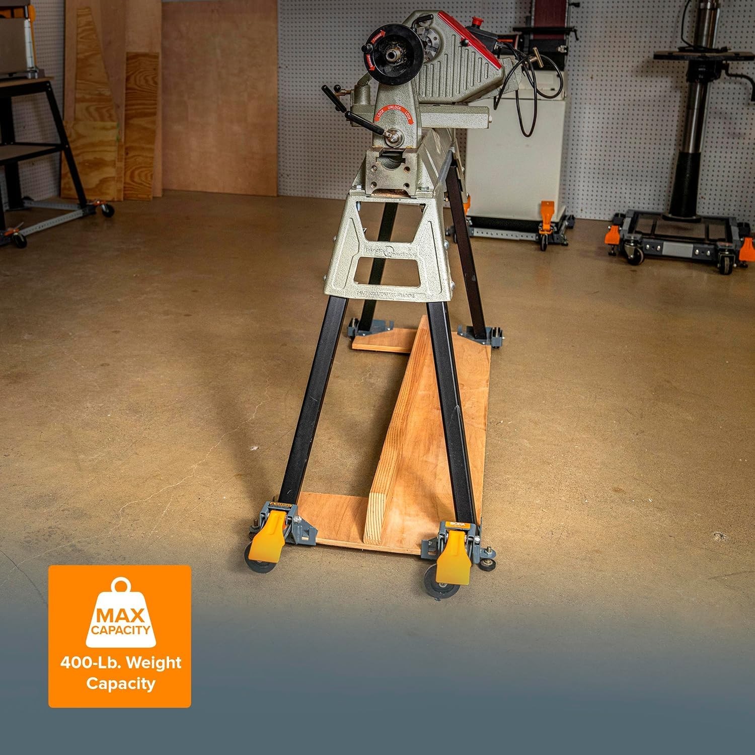 BORA PM-1100 Mobile Base Kit, Universal Adjustable Tool 1, Orange/Grey ...