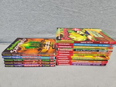 Lot Of 16 Goosebumps And Slappyworld Books (B2)