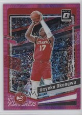 2023-24 Panini Donruss Optic Pink Hyper Prizm Onyeka Okongwu #163 y0i