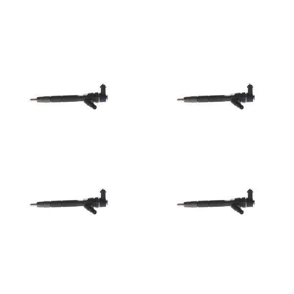 4X Bosch EinspritzdÜSe Einspritzventil Passend FüR Opel Movano B Vivaro 2.3 Cdti-image