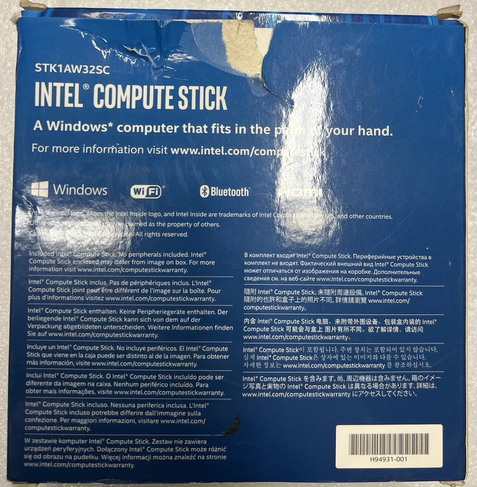 Intel Compute Stick, Portable Windows Computer - Image 3 of 3
