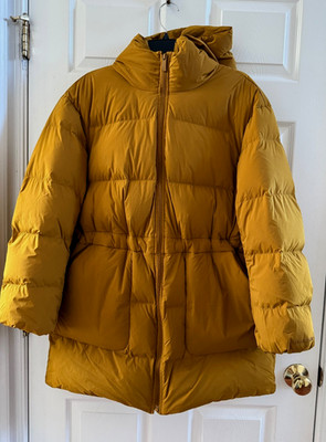Lululemon Cinch Waist 600 Down Full Zip Puffer Jacket M Melrose Tan-LW4CLAS MELT