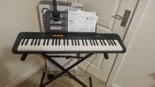CASIO Branded Piano Keyboard 61 Keys Full Set Seat Music Stand