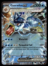 Gyarados ex 045/198 SVI Scarlet & Violet Base Set Double Rare Pokemon Card - NM