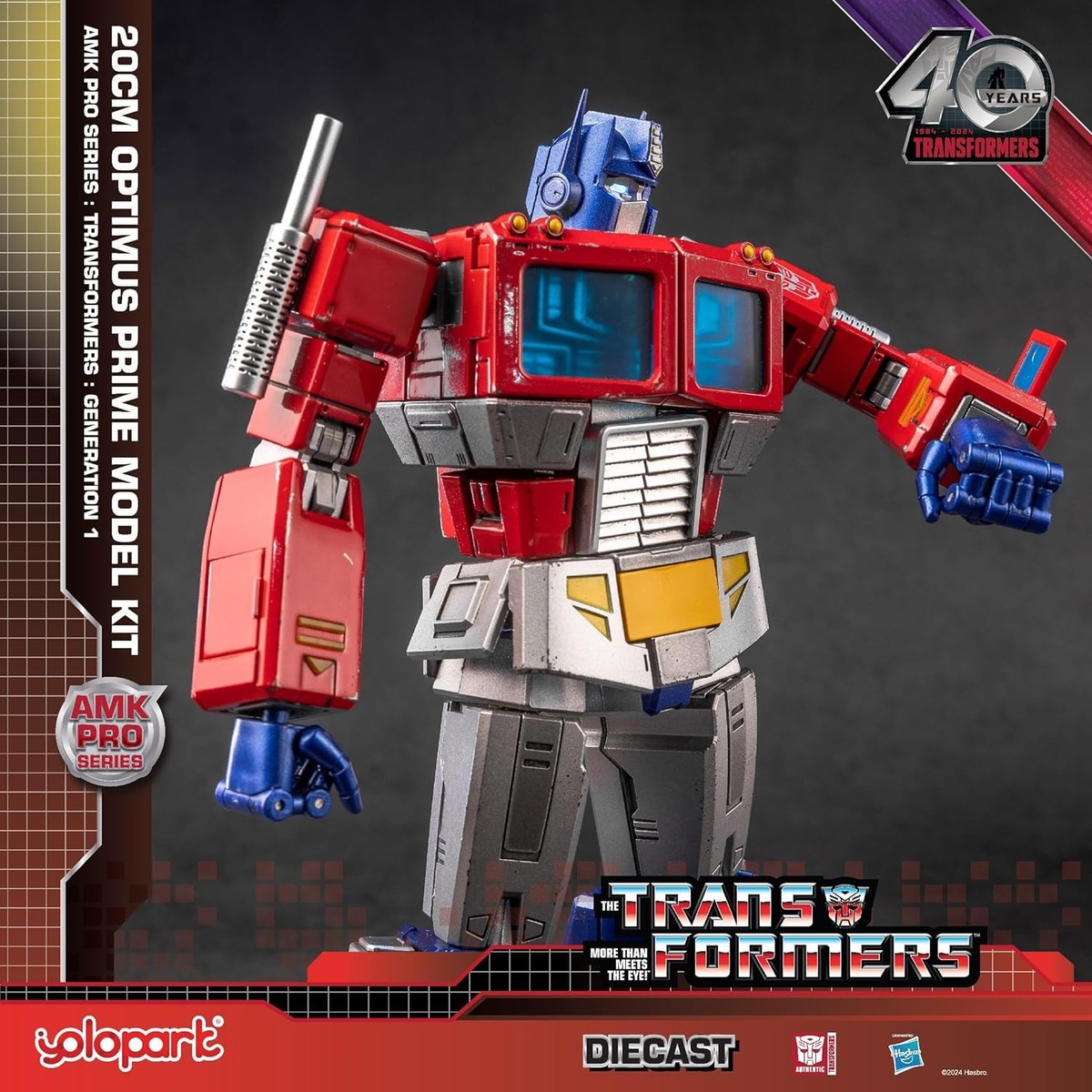 Transformers Optimus Prime G1 7.87IN Pro Advance Model Kit