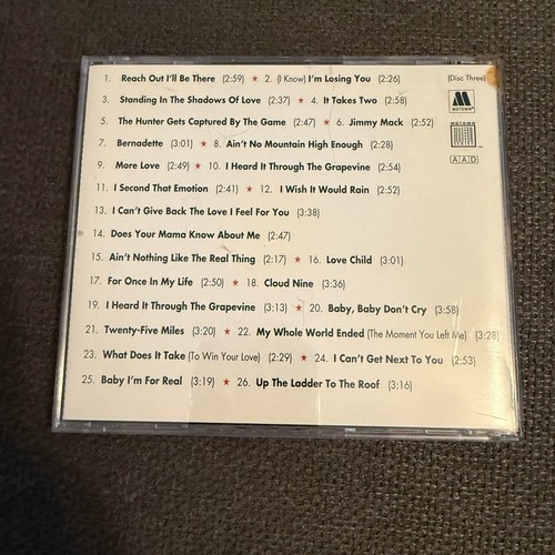 Hitsville USA: The Motown Singles 1959–1971 | Volume 3 | Vintage CD - Imagen 3 de 3
