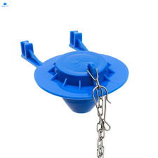 1 Packs Universal Toilet Flapper Replacement Kit: 2 Inch Tank Blue